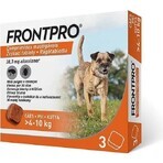 FRONTPRO® antiparasitäre Kautabletten für Hunde (4-10 kg) 1×3 tbl, antiparasitäre Tabletten