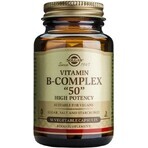 Solgar Vitamin B-Komplex Hochpotenz 50 Kapseln 1×50 cps, Nahrungsergänzungsmittel