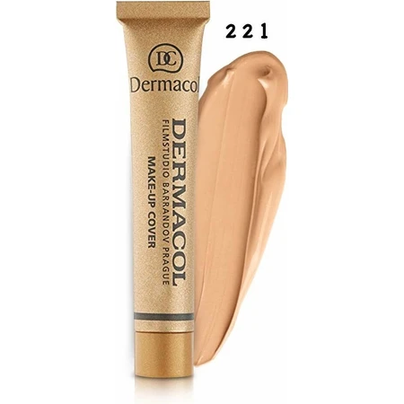DERMACOL MAKE-UP COVER 221 1×30 g, makijaż: ceny i cechy