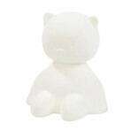 NATTOU Lumină de noapte silicon cu senzor de plâns Lapidou kitty 1×1pcs