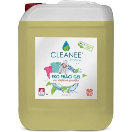 EKO Cleanee 5L 1×1500 ml EKO Cleanee 5L Baby Laundry Washing Gel 1×1500 ml, gel de lavage