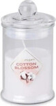 Emocio Glasflasche 60&#215;112 mm mit Glasdeckel Duftkerze Cotton Blossom 1&#215;1 St., Duftkerze