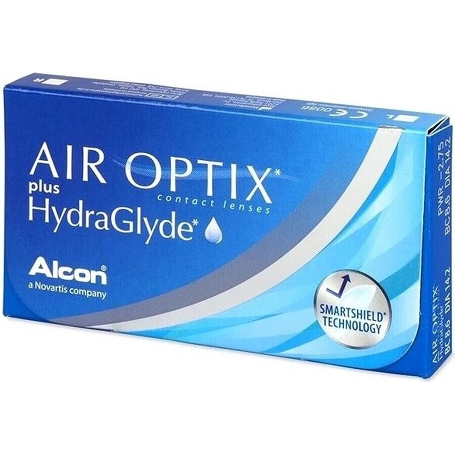 Airoptix Plus Hydraglyde D-00.75 Z8.6 pz.