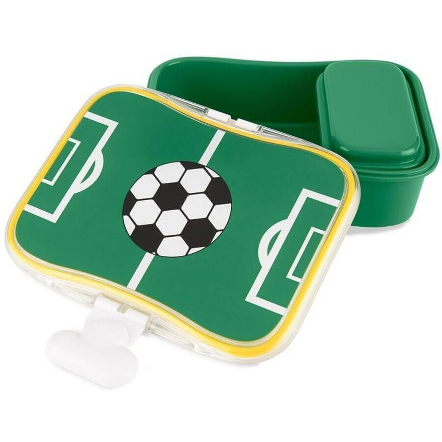 SKIP HOP Spark Style Snackbox 700 ml Fußball 3r+ 1×1 Stück, Snackbox