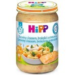 Pasta HiPP con salmone, broccoli e panna dal Regno Unito. 14 mesi 1×250 g, antipasto di carne per bambini