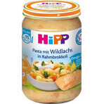 Pasta HiPP con salmone, broccoli e panna dal Regno Unito. 14 mesi 1×250 g, antipasto di carne per bambini