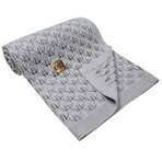 EKO Bamboo blanket light gray 80x100cm