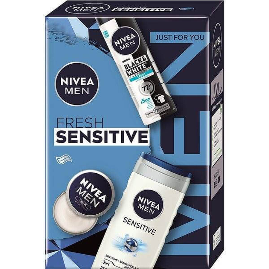 NIVEA MEN BOX DEO FRESH 1×1 pcs, paquet cadeau