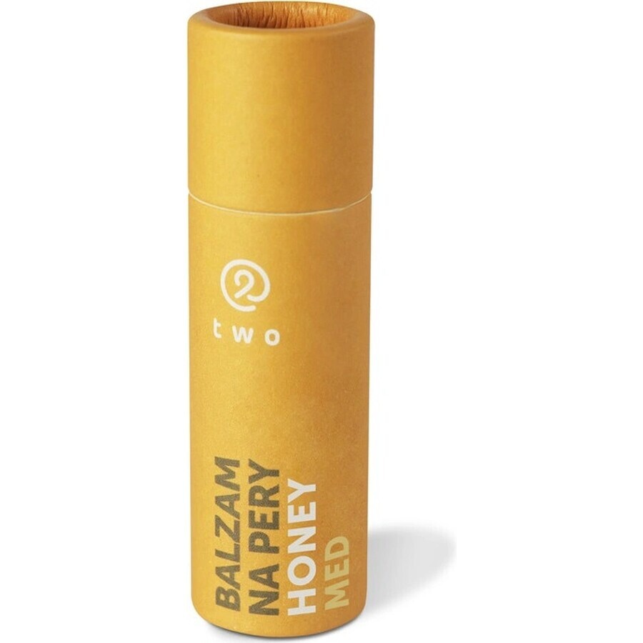 Zwei Kosmetik Lippenbalsam HONEY 1×1 Stück