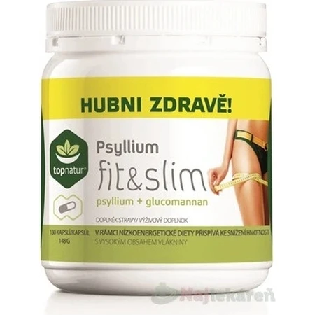 topnatur PSYLLIUM fit & slim cps (148 g) 1x180 Stück