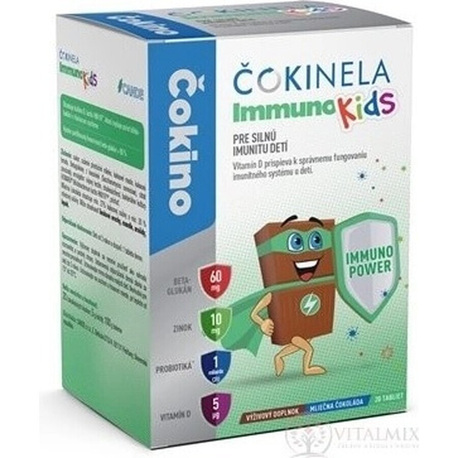 COCINELA Immuno Kids chocolate bars 1×20 pcs