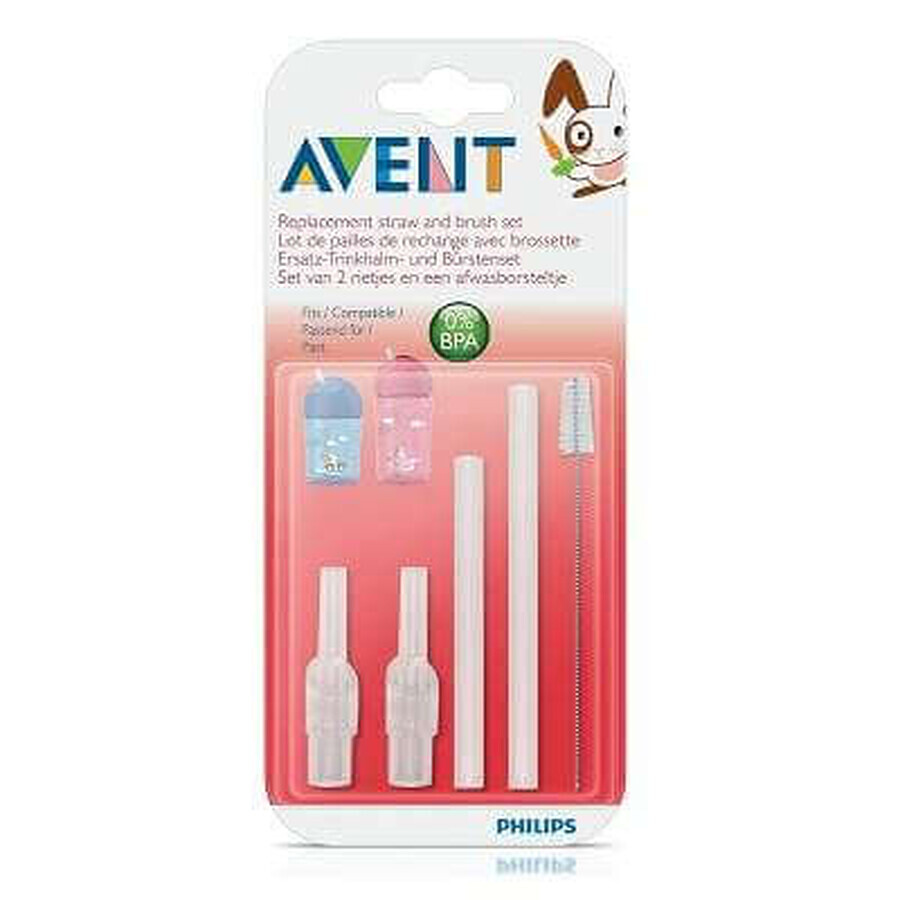 Accesorii pentru cănile cu pai, SCF764/00, Philips Avent