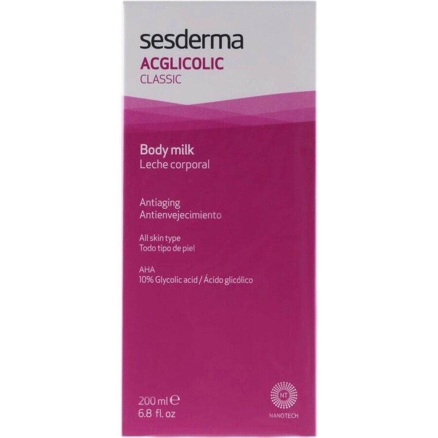 sesderma ACGLICOLIC CLASSIC Loțiune de corp 1×200 ml, loțiune de corp