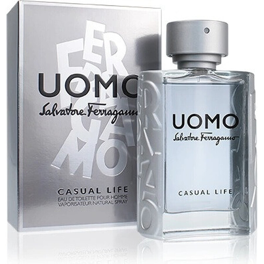 Salvatore Ferragamo Uomo Cl Edt 100ml 1×100 ml, Eau de Toilette