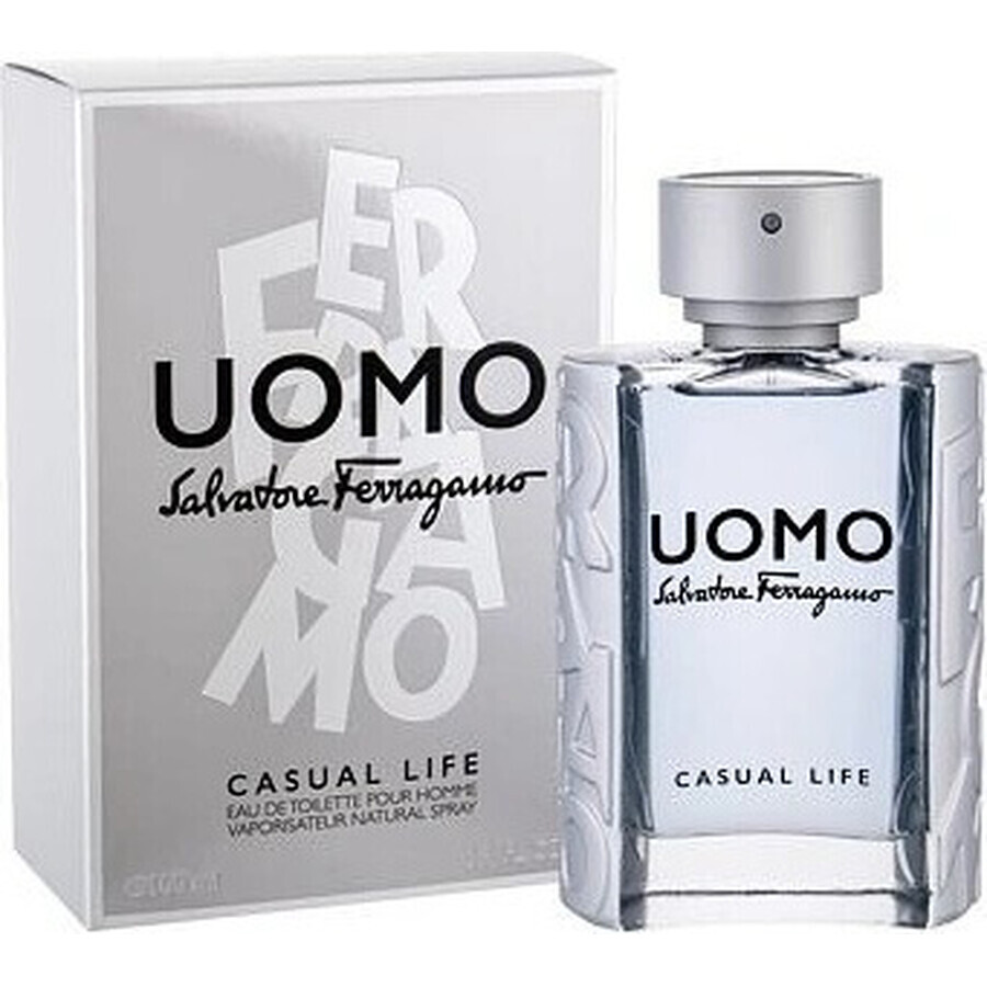 Salvatore Ferragamo Uomo Cl Edt 100ml 1×100 ml, Eau de Toilette