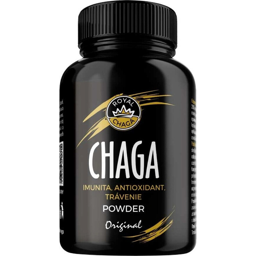 Royal Chaga Siberian Chaga Powder Extract 1×90g, food supplement