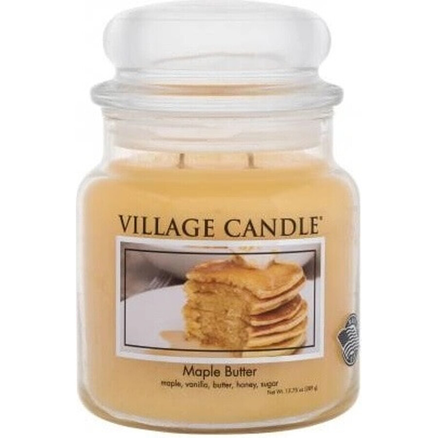 Village Candle Duftkerze im Glas - Maple Butter - Ahornsirup, mittel 1×1 St., Duftkerze