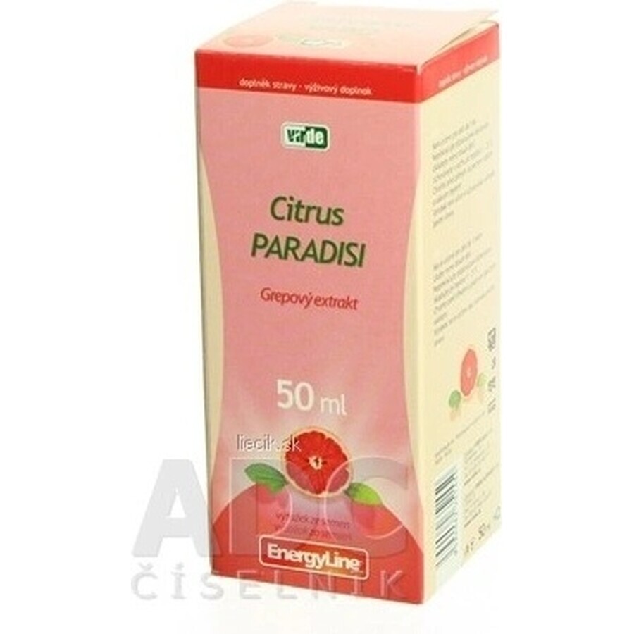 VIRDE CITRUS CITRUS PARADISI 1×50 ml, Grapefruit-Extrakt Tropfen