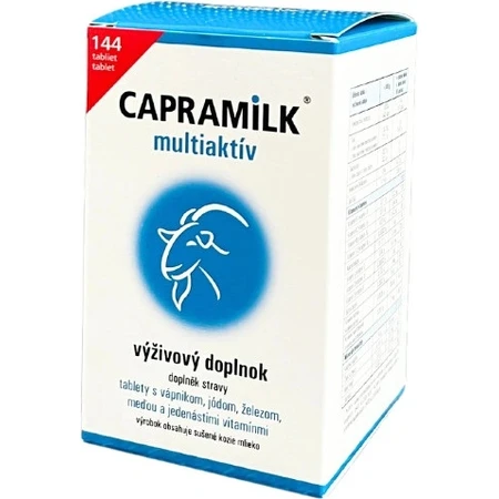 CAPRAMILK® imunoactiv 1×144 buc, supliment alimentar