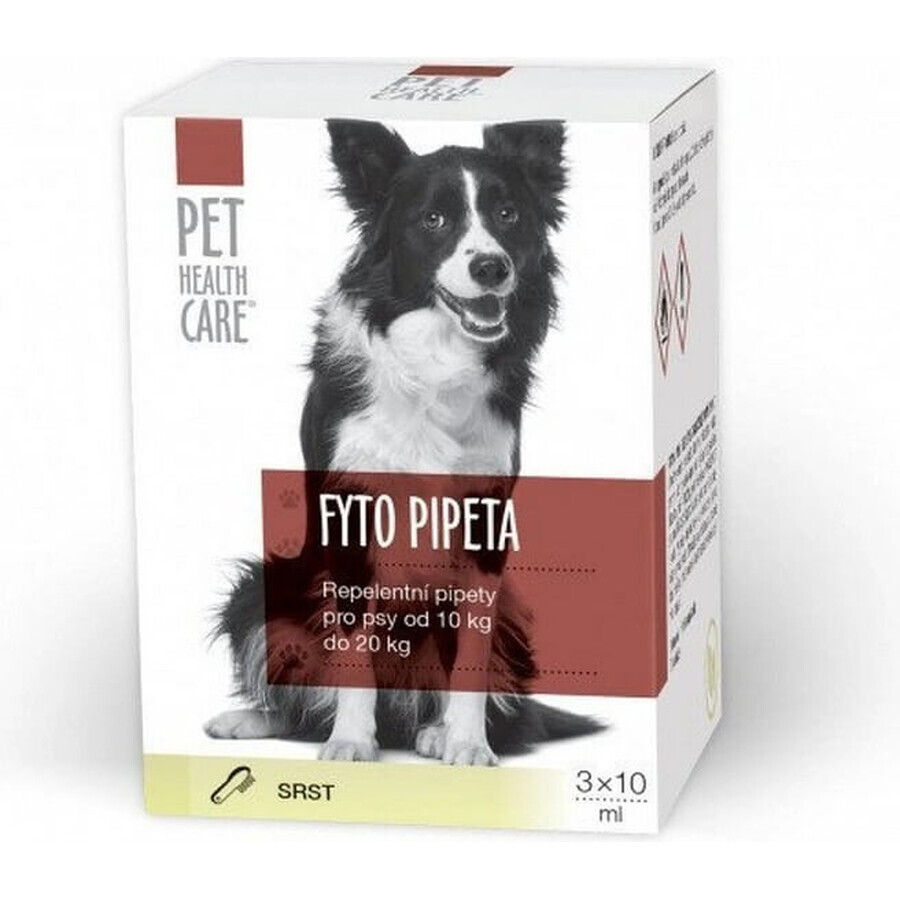 PET HEALTH CARE FYTO PIPETA 3×10 ml, abweisend