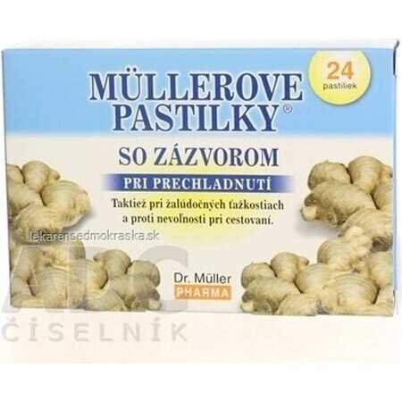 MÜLLER PASTILLS WITH CLOSURE 1×24 pcs, heating