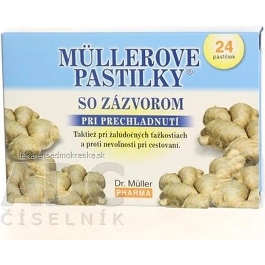 MÜLLER PASTILLS WITH CLOSURE 1×24 pcs, heating