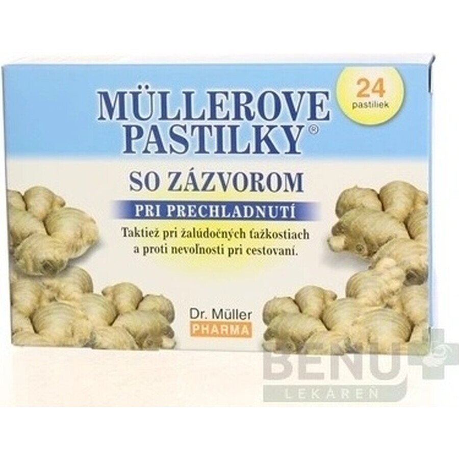 MÜLLER PASTILLS WITH CLOSURE 1×24 pcs, heating