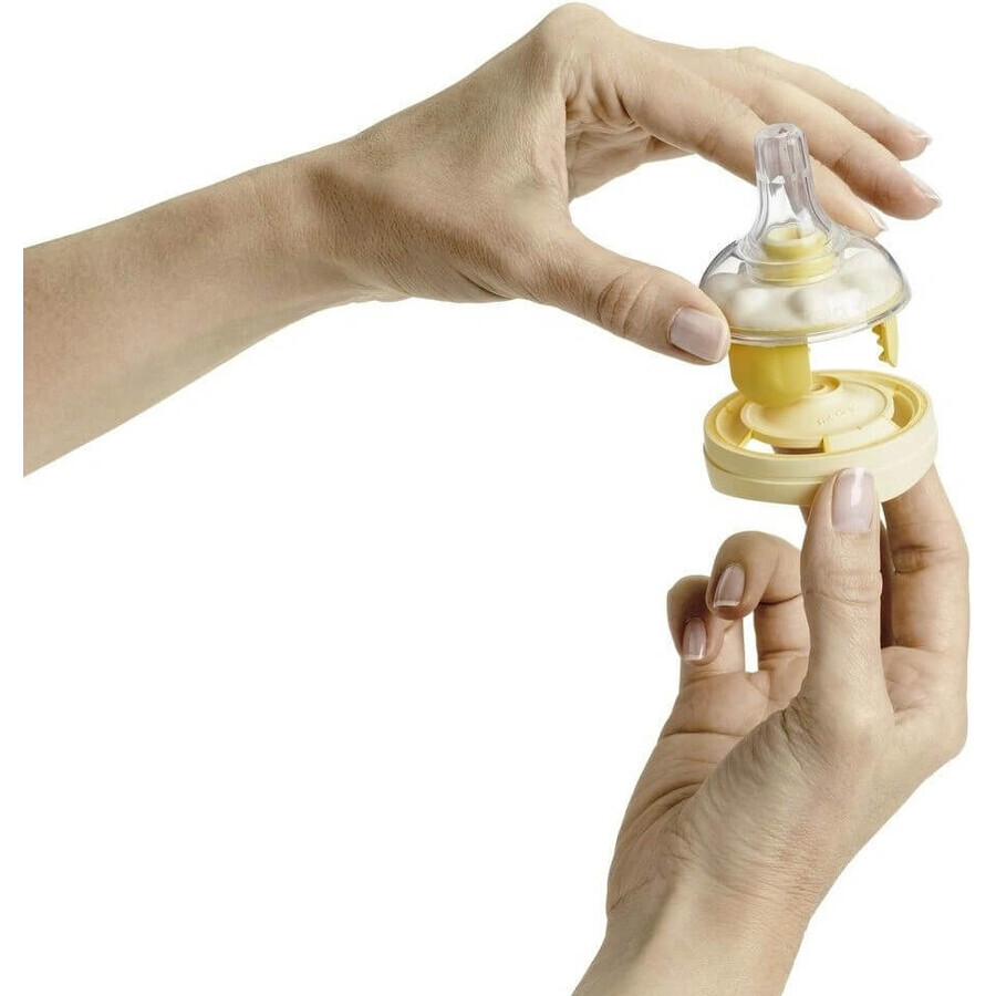 Medela zuigfles voor baby's die borstvoeding krijgen Calma - met fles 150 ml 1×150 ml, fles voor baby's die borstvoeding krijgen