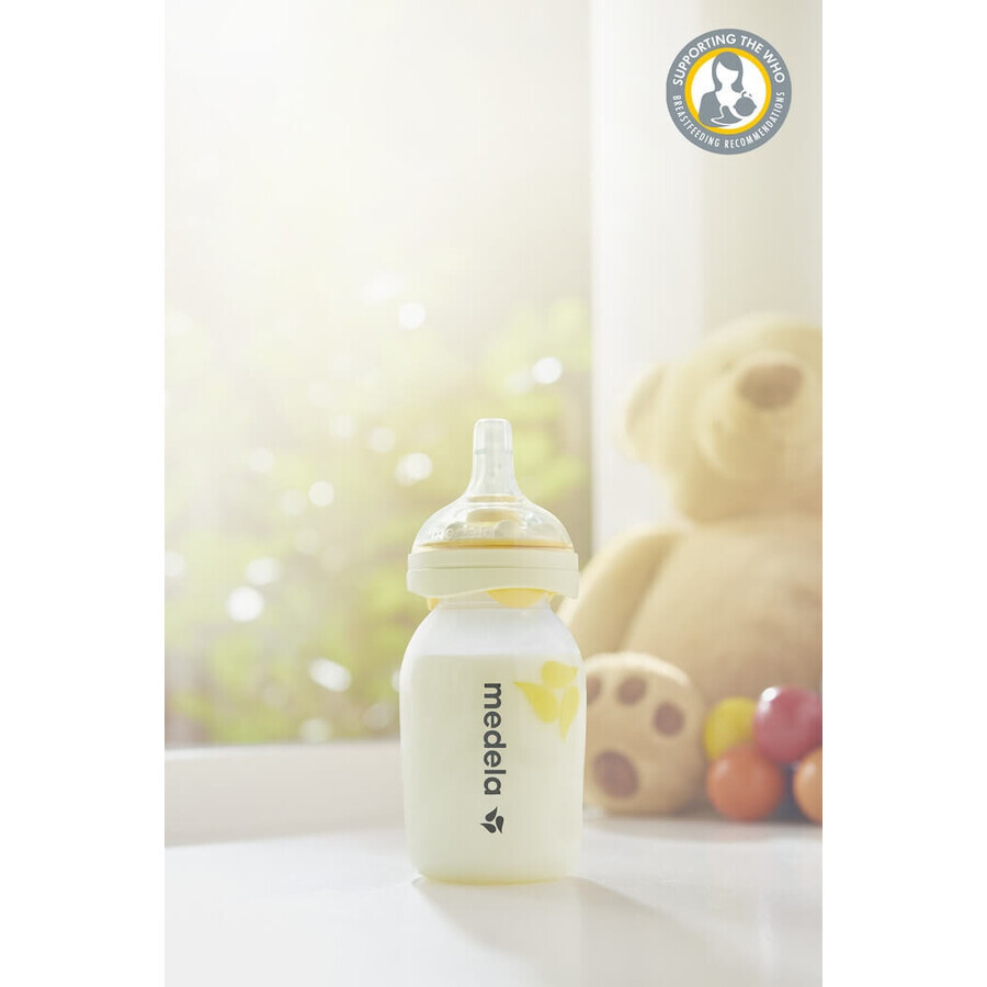 Medela zuigfles voor baby's die borstvoeding krijgen Calma - met fles 150 ml 1×150 ml, fles voor baby's die borstvoeding krijgen