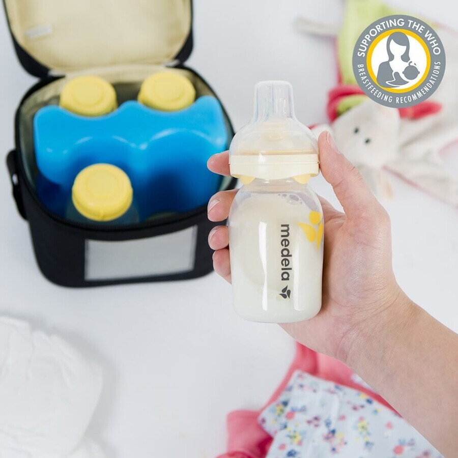 Medela zuigfles voor baby's die borstvoeding krijgen Calma - met fles 150 ml 1×150 ml, fles voor baby's die borstvoeding krijgen