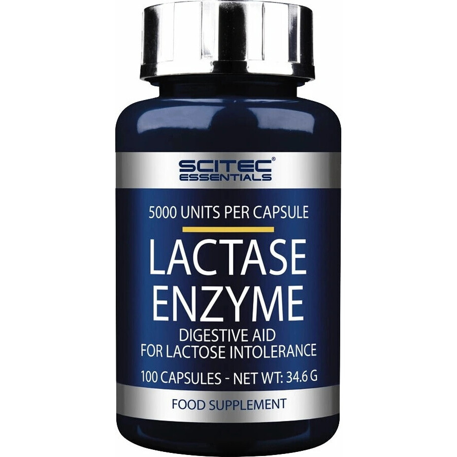 Scitec Nutrition Lactase Enzyme 1×100 cps, suplemento dietético