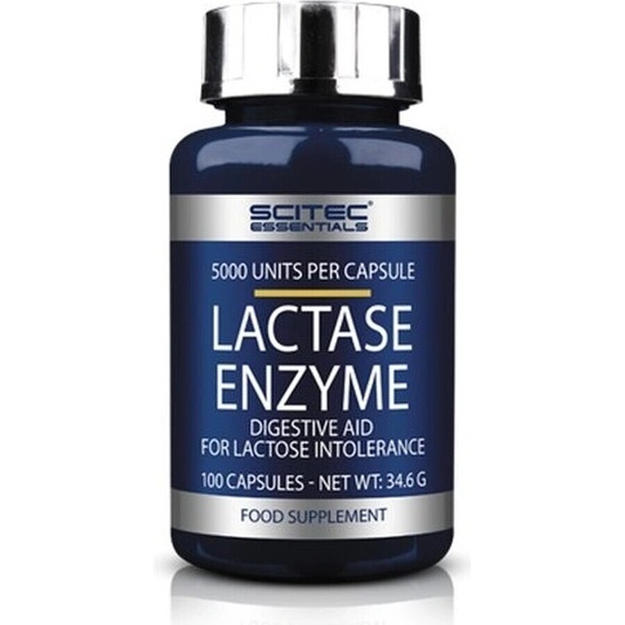 Scitec Nutrition Lactase Enzyme 1×100 cps, suplemento dietético