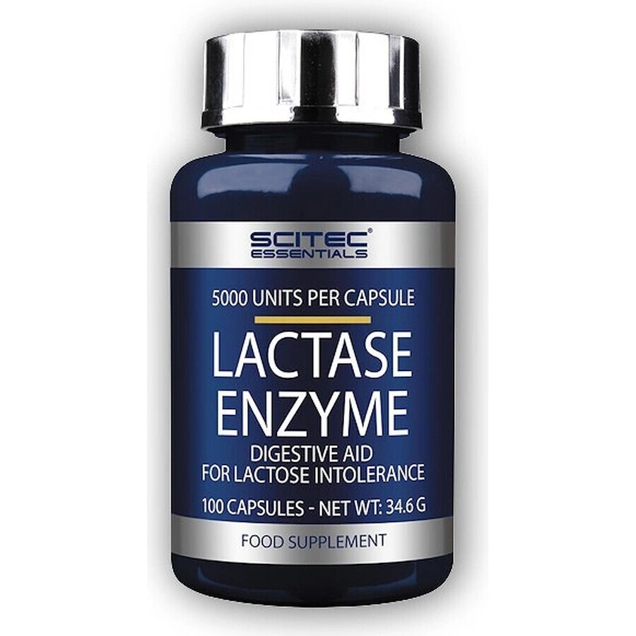 Scitec Nutrition Lactase Enzyme 1×100 cps, suplemento dietético