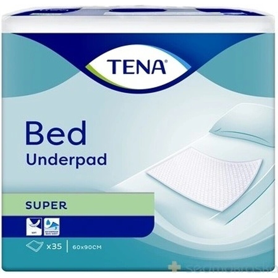 TENA Bed Super 1×35 buc, tampoane absorbante, 60x90 cm