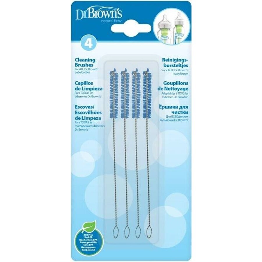 DR.BROWNS Bottle cleaning brushes 4 pcs (D620) 1×4 pcs, bottle brush