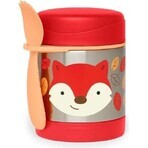 SKIP HOP Zoo Termos alimentar cu lingură și furculiță Fox, 12 m+ 1×325 ml, termos alimentar