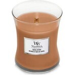 WoodWick Sandelholz Myrrhe Medium Kerze 1×275 g, Duftkerze