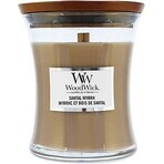 WoodWick Sandelholz Myrrhe Medium Kerze 1×275 g, Duftkerze