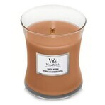 WoodWick Sandelholz Myrrhe Medium Kerze 1×275 g, Duftkerze