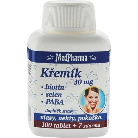 MedPharma KREMIK 30mg+Biotine+Selenium+PABA 1×37 tbl