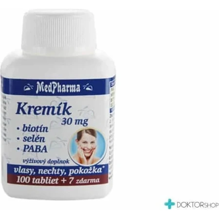 MedPharma KREMIK 30mg+Biotine+Selenium+PABA 1×37 tbl