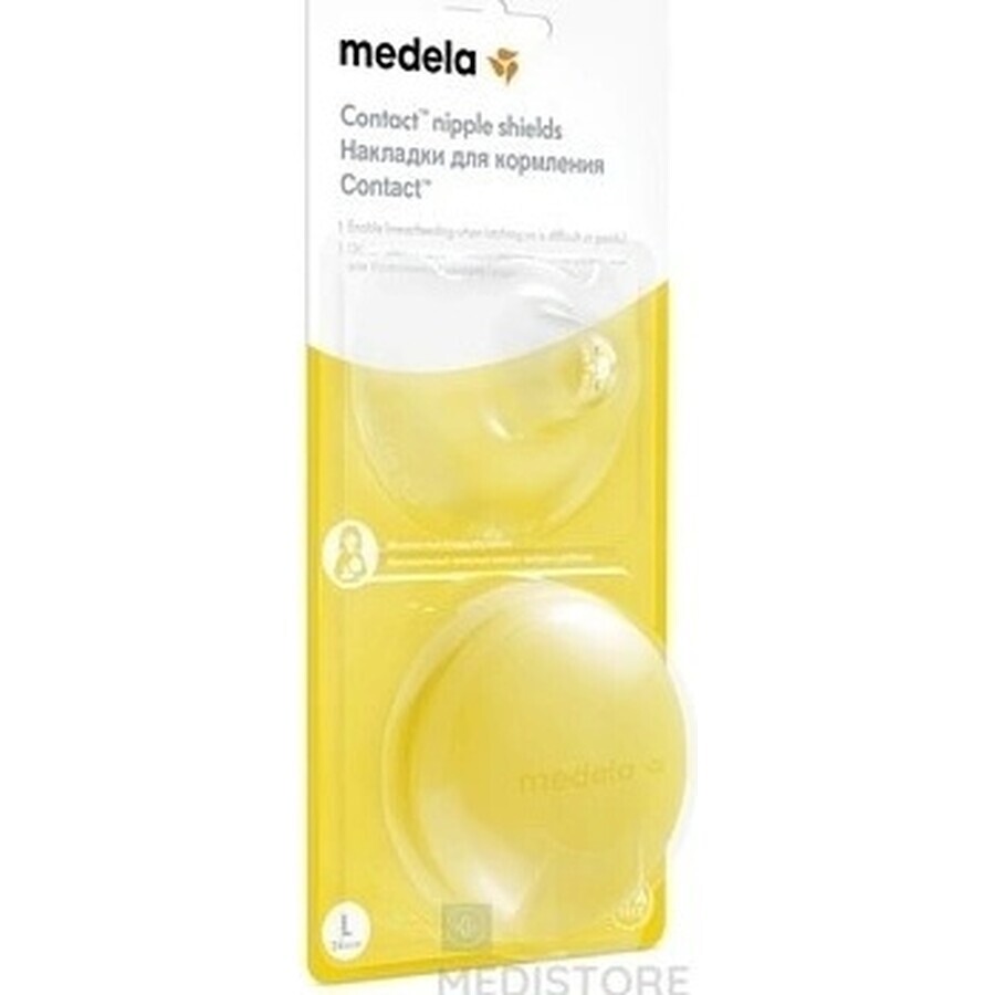 Medela Capuchons d'allaitement Contact - M (20 mm) 1×1 pc, capuchons d'allaitement