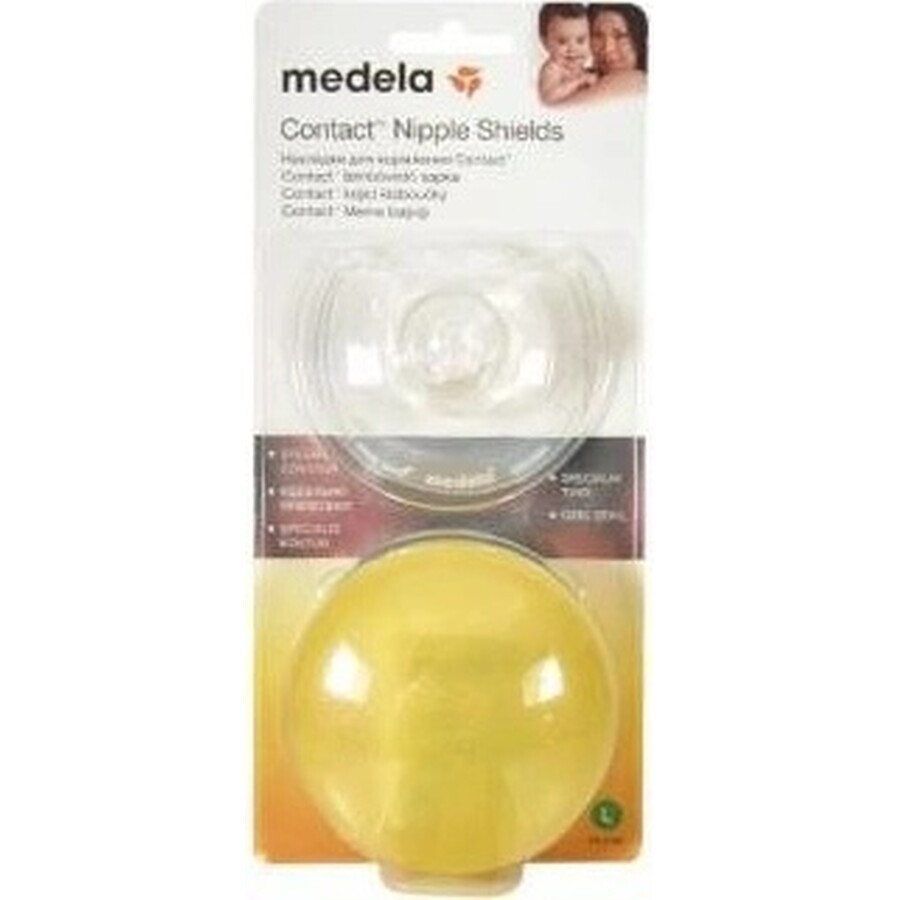 Medela Capuchons d'allaitement Contact - M (20 mm) 1×1 pc, capuchons d'allaitement