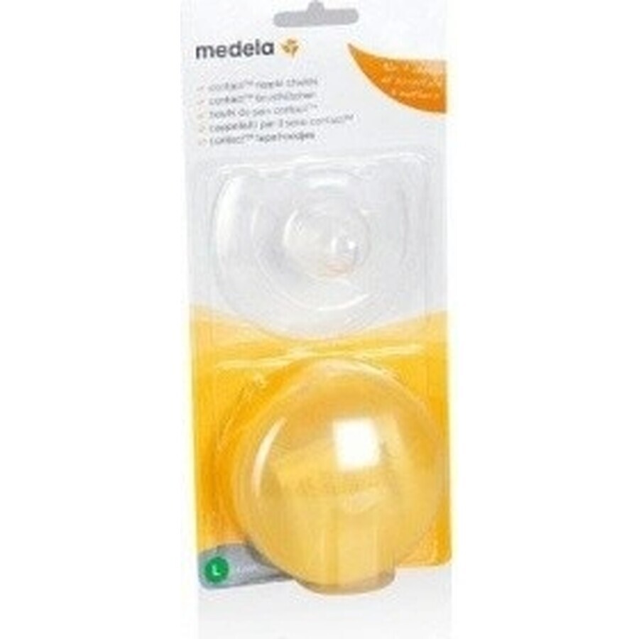 Medela Capuchons d'allaitement Contact - M (20 mm) 1×1 pc, capuchons d'allaitement