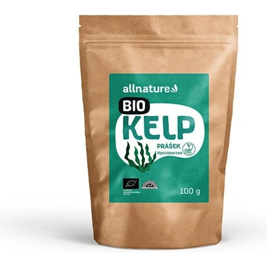 Allnature Kelp organic powder 100g 1×100g