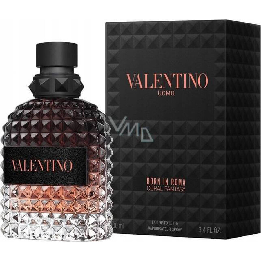 VALENTINO UOMO BORN IN ROMA CORAL FANTASY apă de toaletă 1×100 ml, apă de toaletă pentru bărbați