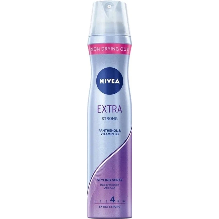 Nivea Hairspray Extra Strong 1×250 ml, long-lasting