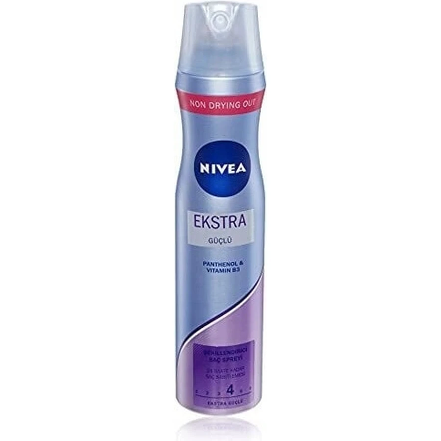 Nivea Hairspray Extra Strong 1×250 ml, long-lasting