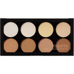 Revolution, Iconic Lights & Contour Pro, 1×13 g contour palette