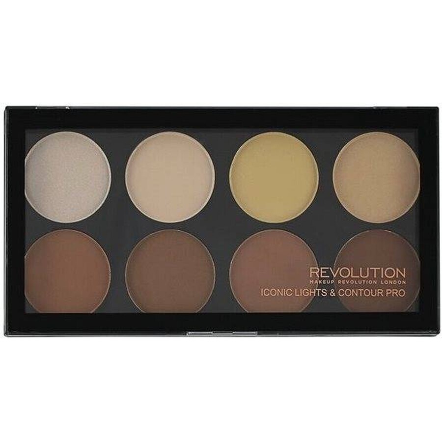 Revolution, Iconic Lights & Contour Pro, 1×13 g contour palette